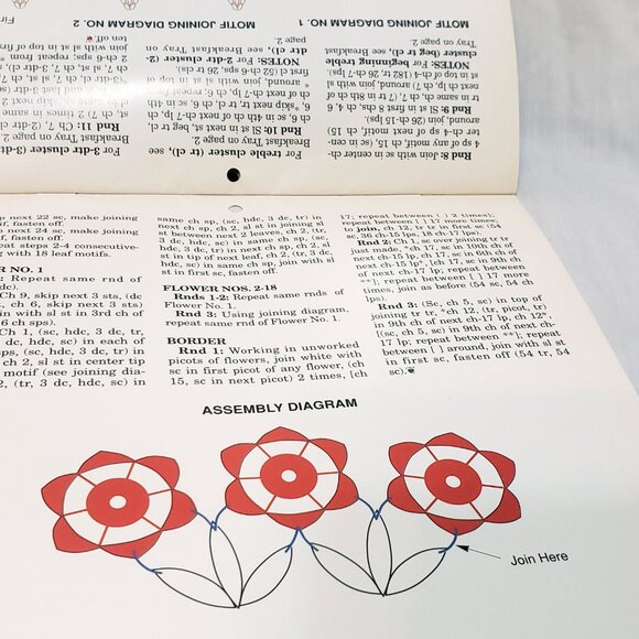 Doily Calendar 1991 by The Needlecraft Shop CT91 Crochet Pattern Booklet - Picture 6 of 8